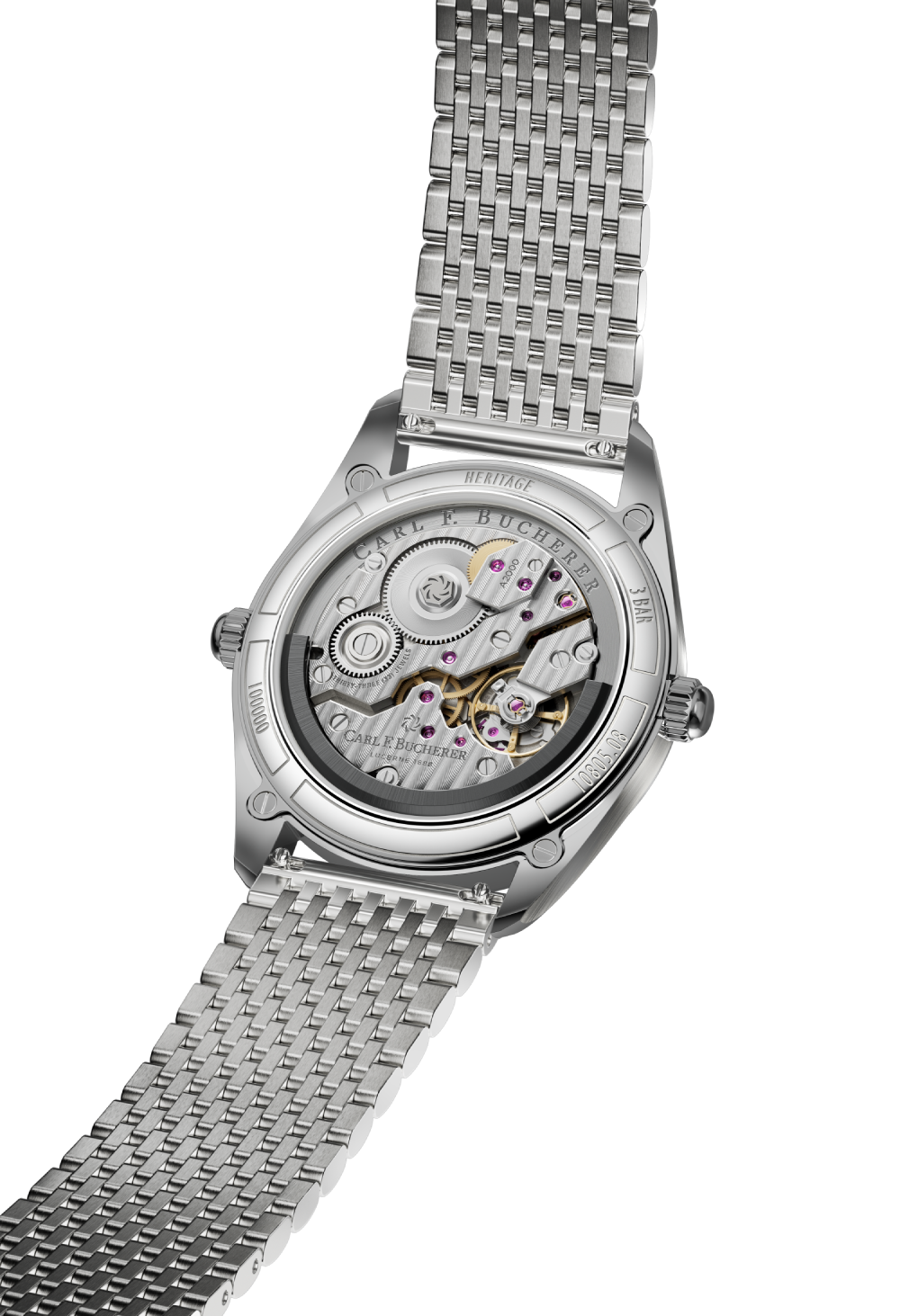 カール F. ブヘラ ヘリテージ ワールドタイマー 00.10805.08.13.21